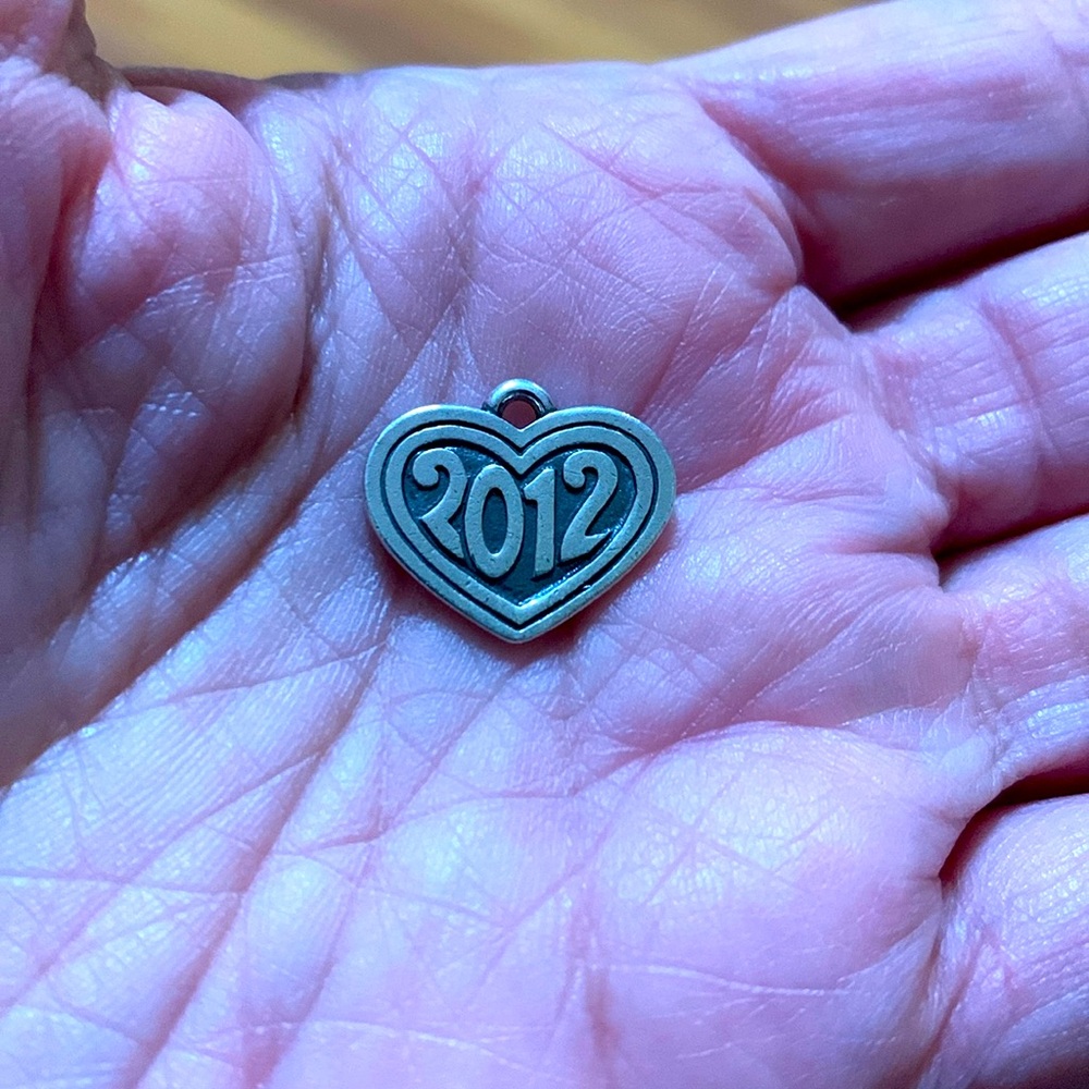 James Avery Retired 2012 Heart